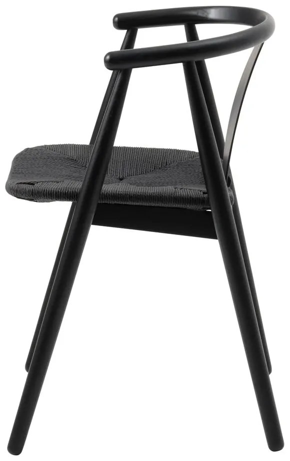 Čierna jedálenská stolička Relate – Unique Furniture