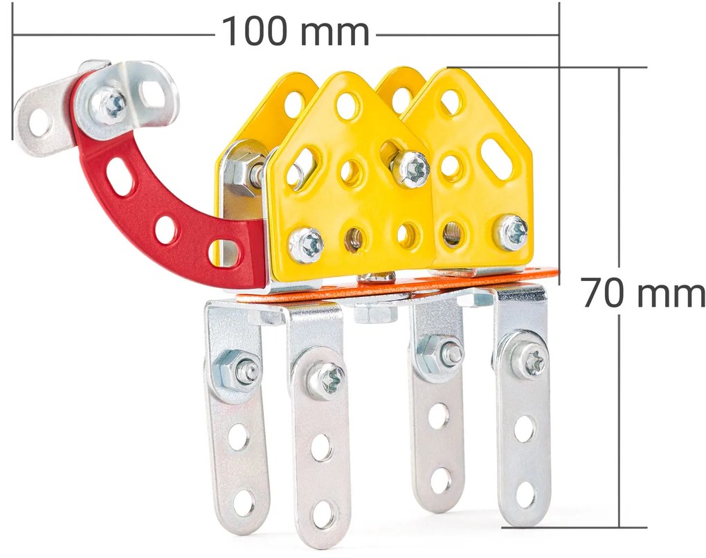 Merkur mini ZOO - ťava - 45 ks