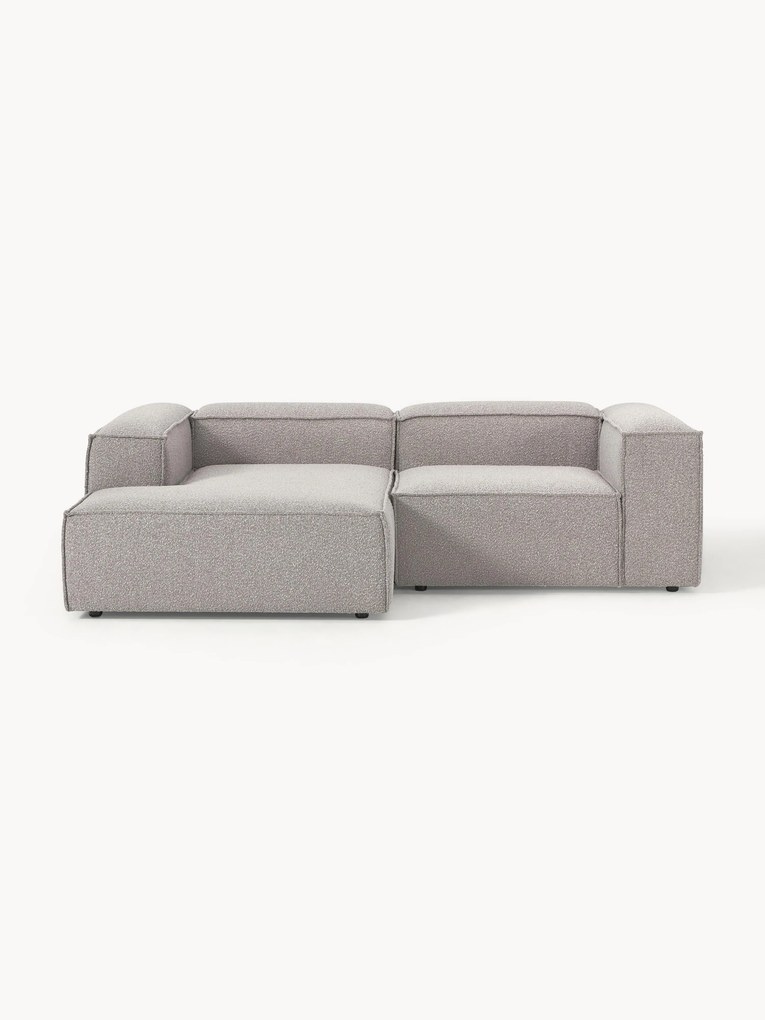 Modulárna buklé rohová pohovka (3-miestna)