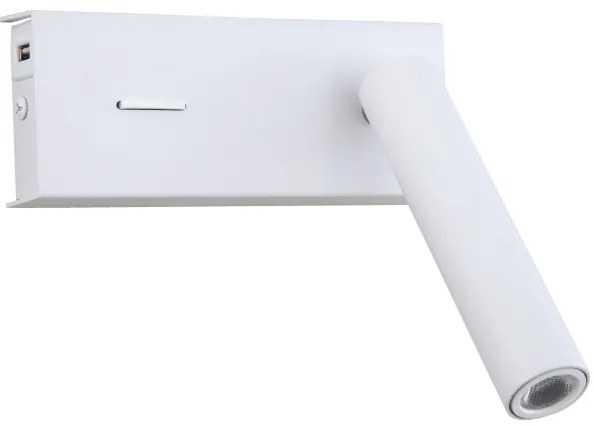 Zambelis H74 - LED Nástenné svietidlo LED/3W/230V USB biela