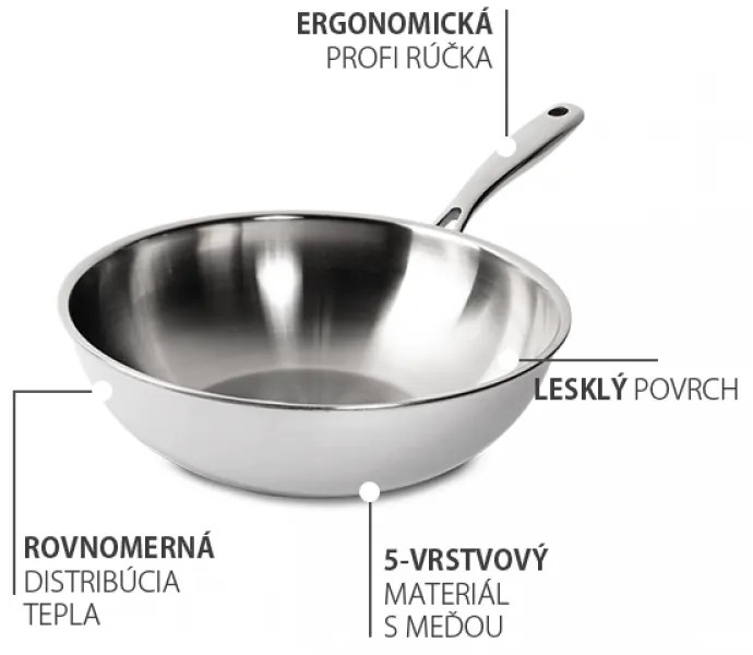 Lunasol - Panvica Orion Professional ø28 cm Platinum Lunasol (600264)