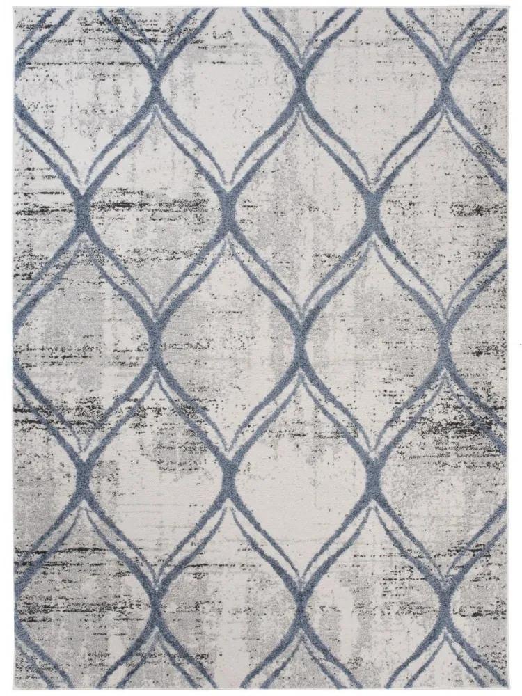 Kusový koberec Franc sivomodrý 140x200cm