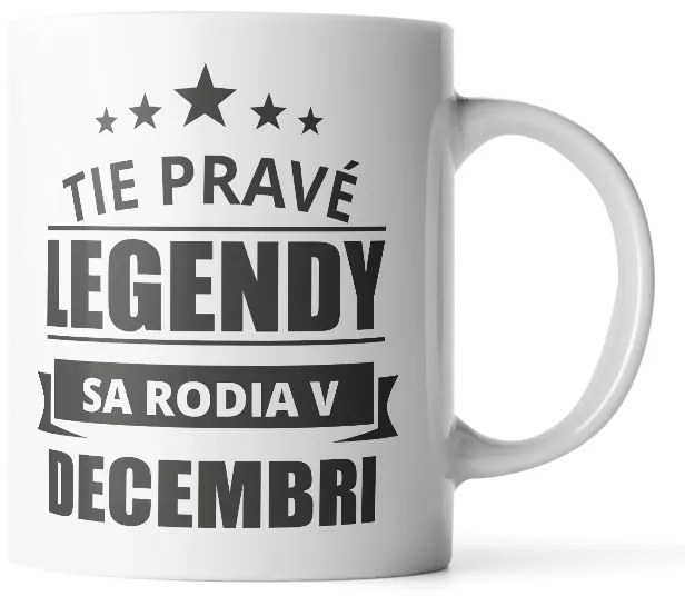 Sablio Hrnek Ty pravé legendy se rodí v prosinci - 200 ml - espresso