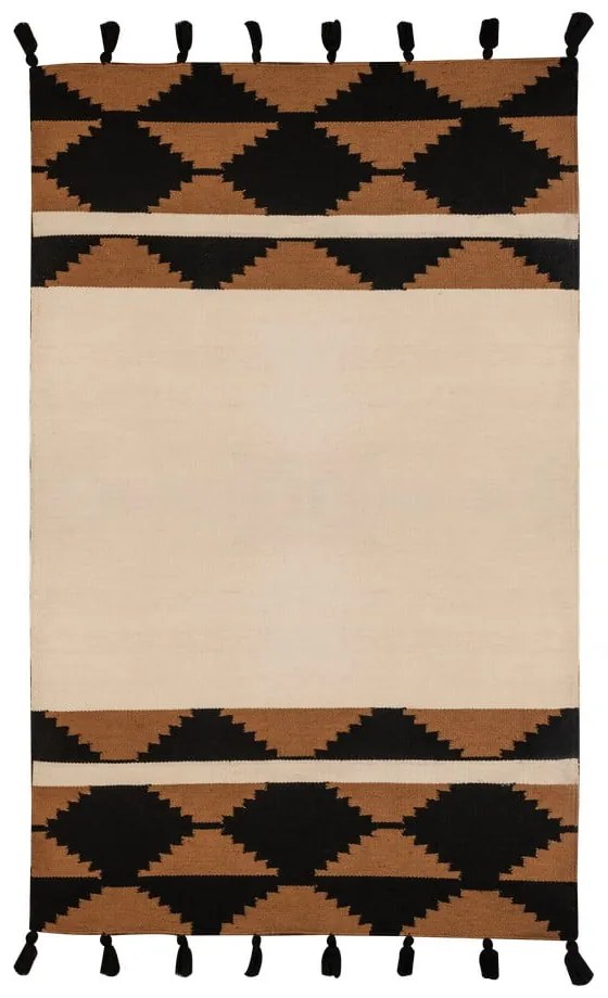 Obojstranný vonkajší koberec z recyklovaného plastu Green Decore Agate, 80 x 180 cm