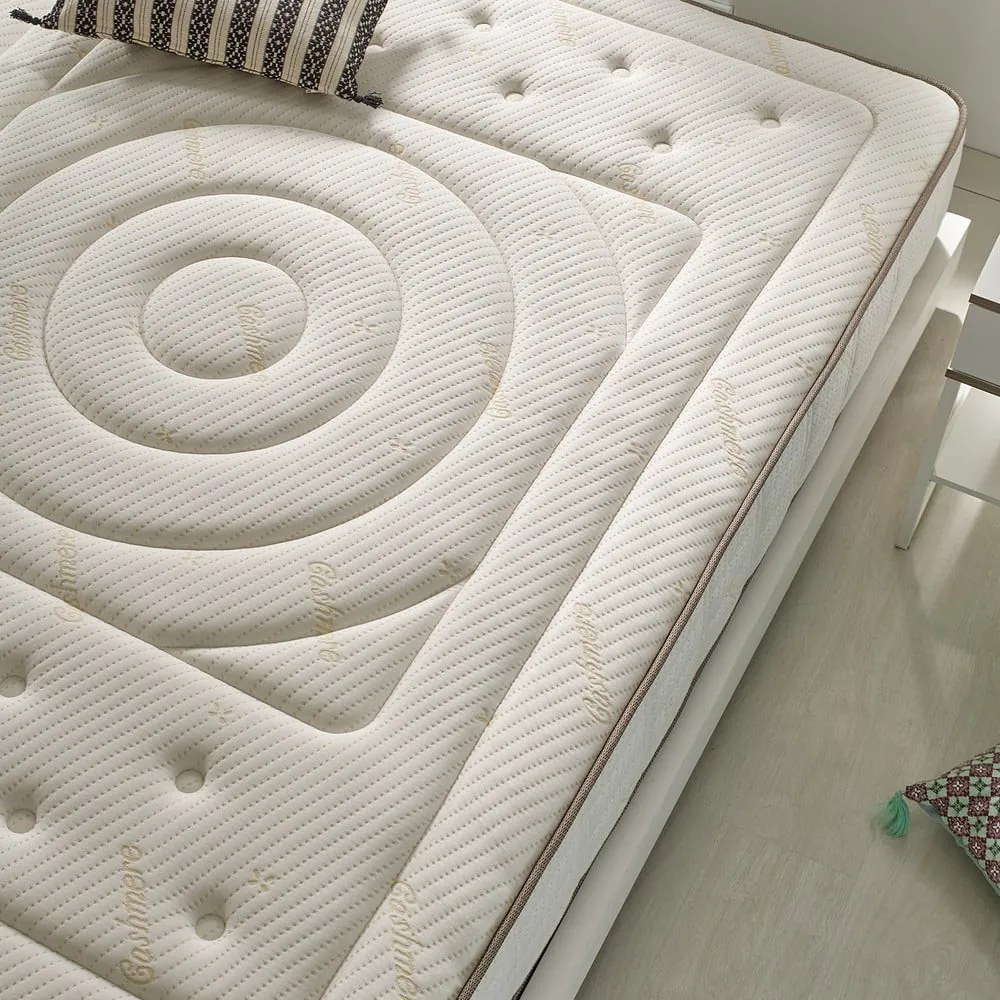 Obojstranný gélový matrac Moonia Cashmere Premier Gel, 200 x 200 cm
