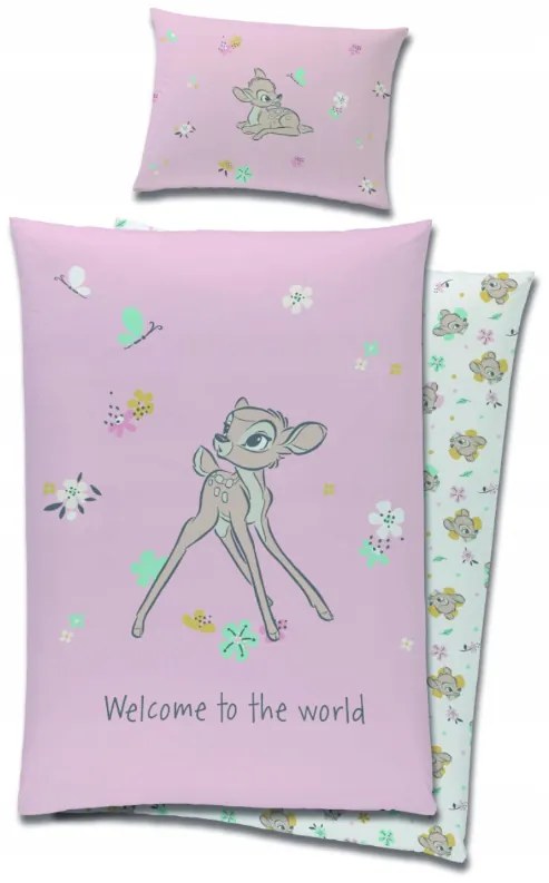 Obliečky do postieľky Bambi Disney 100x135/40x60 cm