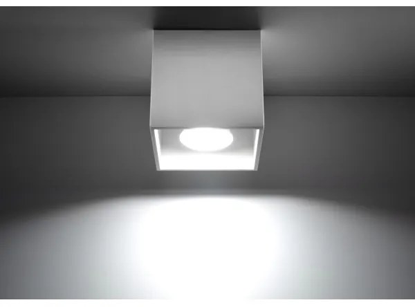 Sollux SL.0027 - Bodové svietidlo QUAD 1 1xGU10/10W/230V biela