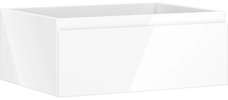 Mexen Orio, kúpeľňová skrinka 60 cm, 1 zásuvka, biela lesklá, 91A10-06023-1-BF00