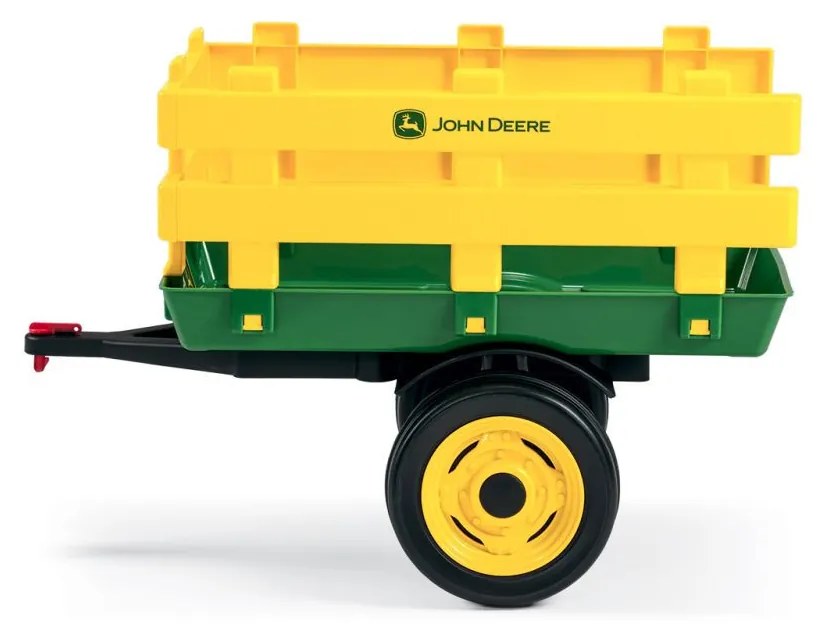 Peg Perego Elektrický traktor  JOHN DEERE GROUND FORCE s prívesom IGOR0047 - 330W - 12V 8Ah - 2024