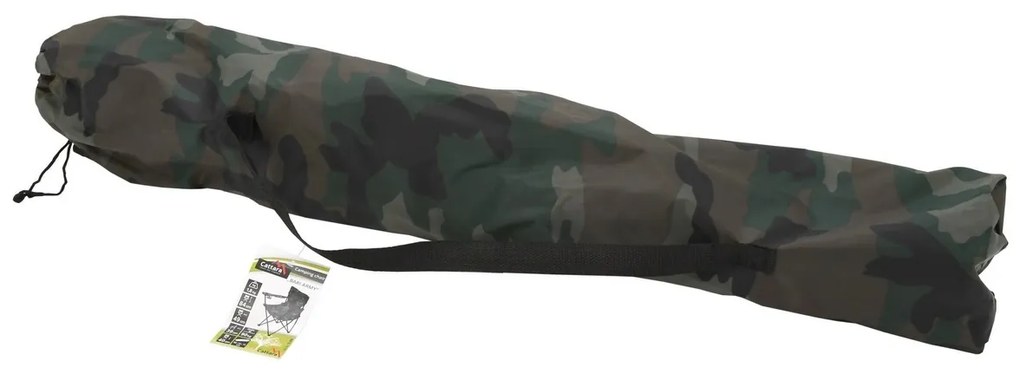 Cattara Kempingová skladacia stolička Bari army, 49 x 39 x 84 cm