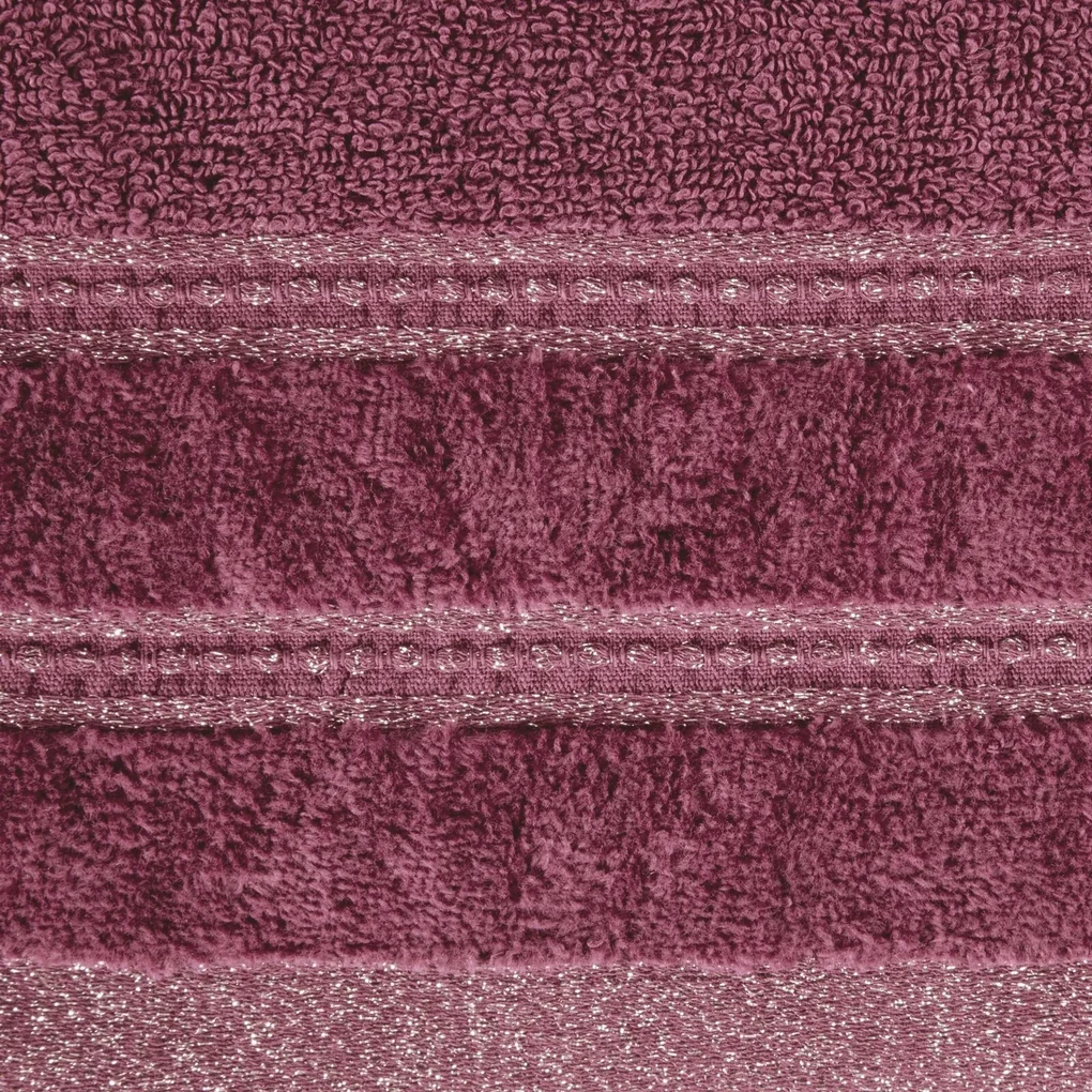 FROTÉ UTERÁK GLORY12 SADA 6KS 50X90 CM BORDOVÁ