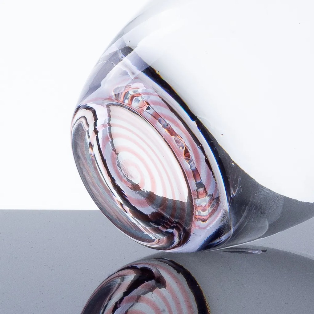 Poháre tumbler 460 ml s červeným špirálovým dnom 6 ks — Optima Glas Lunasol - 322870
