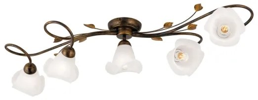 Náhradné sklo k lustru SISI E14 pr. 13 cm biele