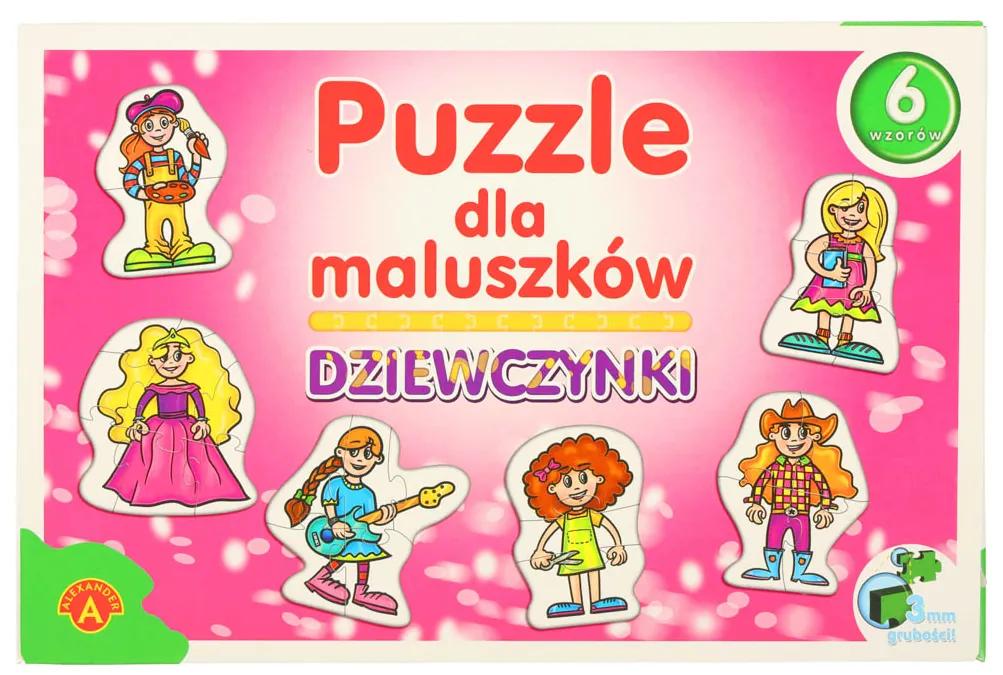 KIK ALEXANDER Puzzle pre batoľatá - dievčatá