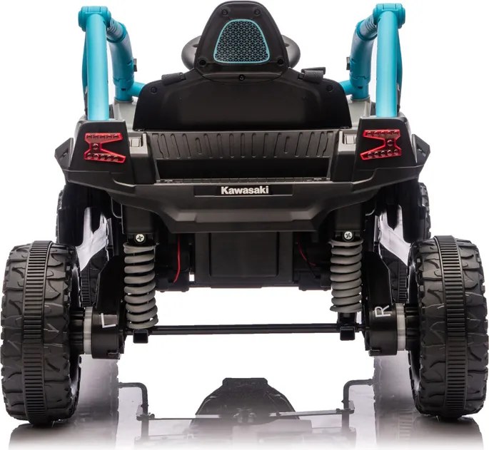 LEAN CARS Elektrické autíčko na batérie Kawasaki JS330 24V5Ah čierno-modré