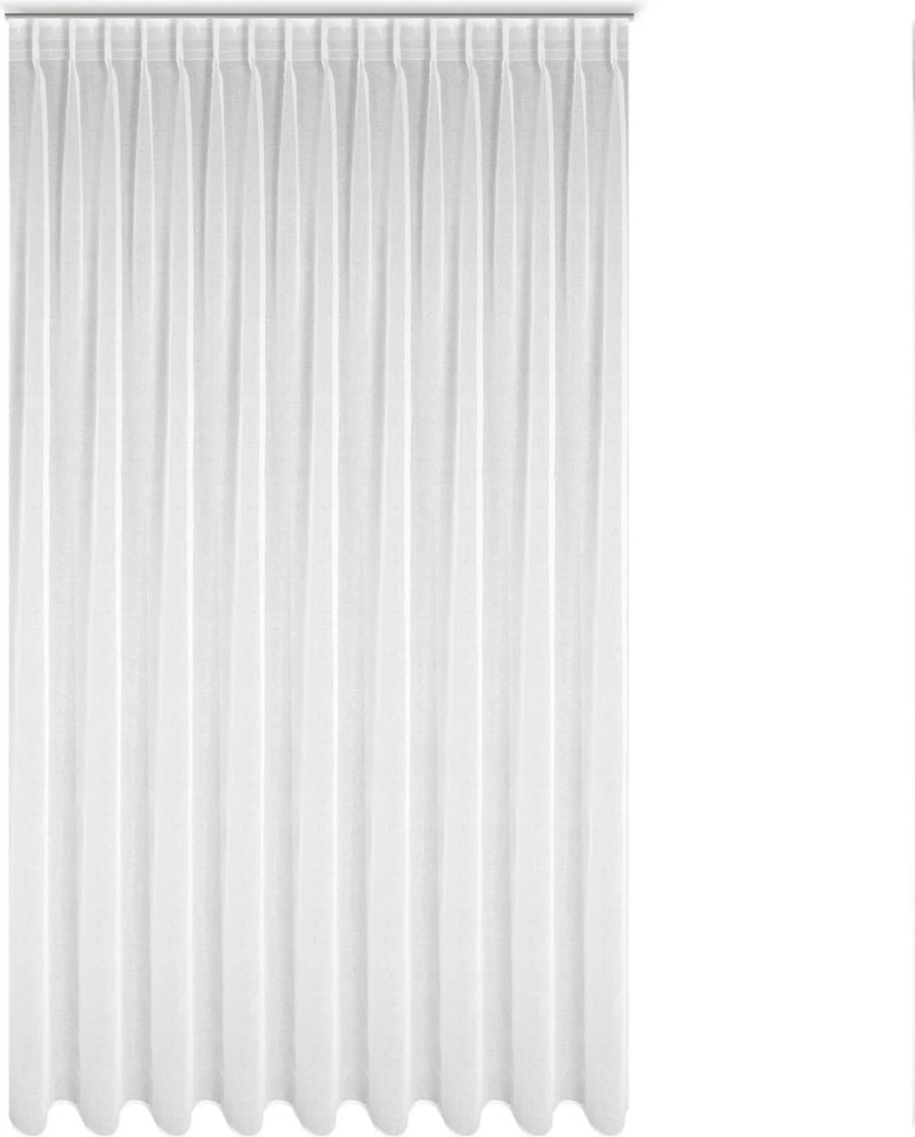 ZÁCLONA NA PÁSKE LAYLA 300X300 CM BIELA