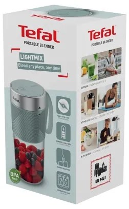 Tefal - Smoothie mixér BLENDFORCE 50W/5V mintová