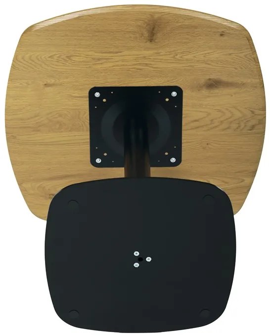 Autronic BONTEC Jedálenský stôl 80x80cm, mdf, dub, DT-X7117 OAK Farba: Hnedá