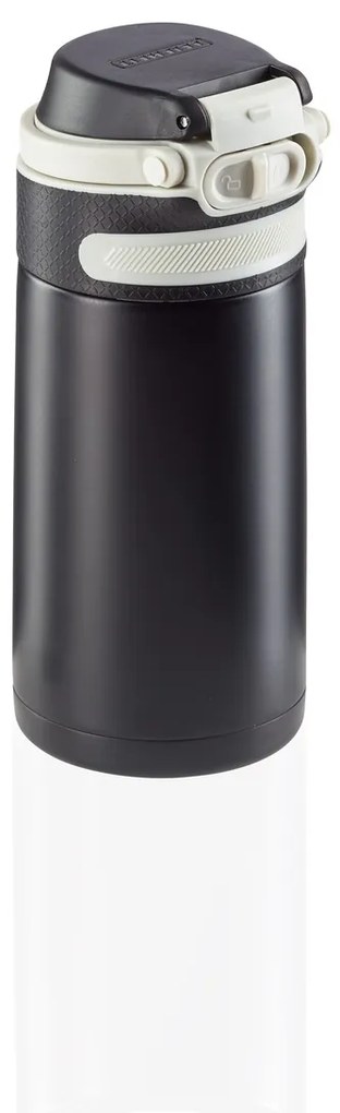 Leifheit Termoska s šikovným uzávěrem 350 ml - černá 03243