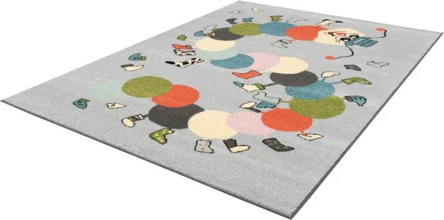 Detský koberec Funky Top Ivo sivý
