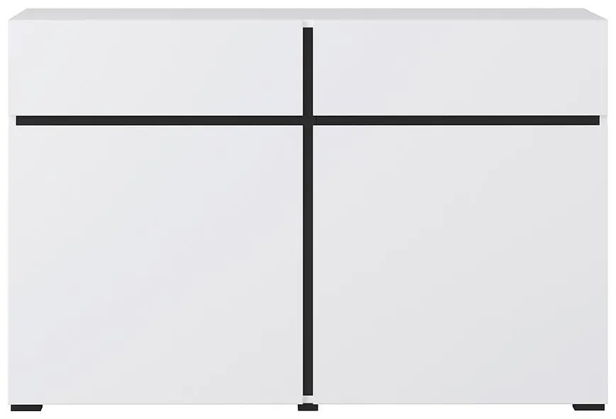 Komoda Cross2d2s biely/Čierna