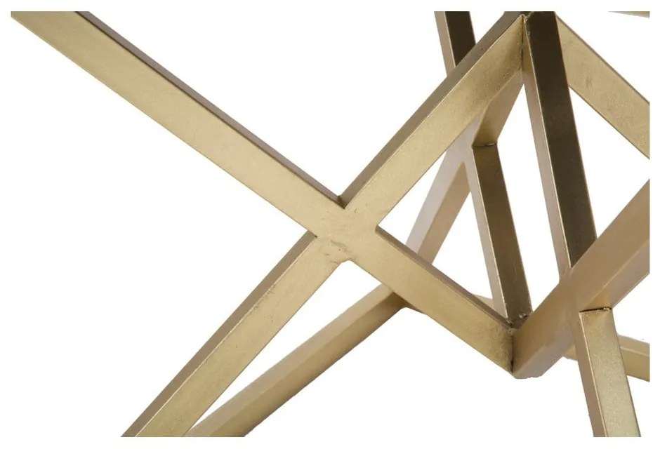 Stolička v čierno-zlatej farbe Mauro Ferretti Piramid