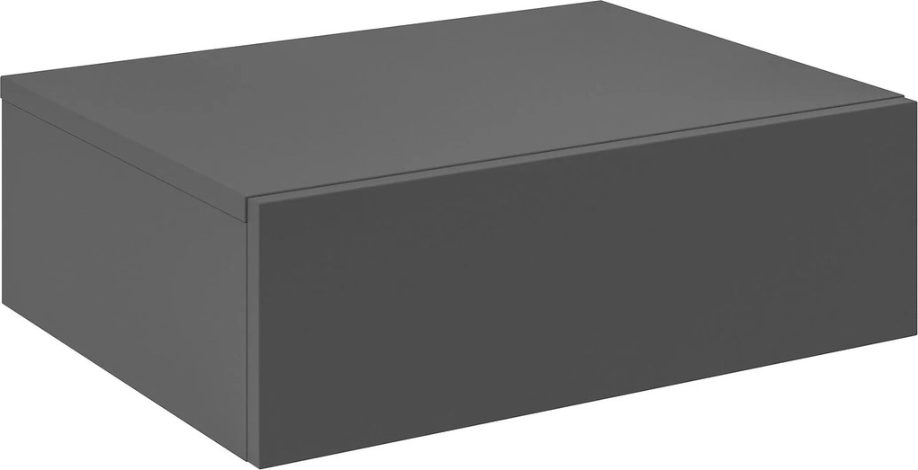 XXXLutz NOČNÝ STOLÍK, antracitová, 50/16/40 cm Hom`in - Nočné stolíky - 000003009052
