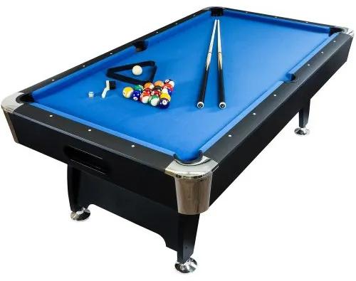 GamesPlanet® 9590 Biliardový stôl pool biliard gulečník s vybavením, 7 ft