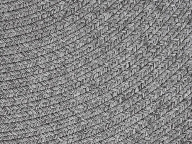 Koberec Hanse Home Braided Trenzado svetlosivý kruh