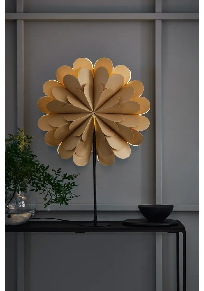 V zlatej farbe vianočná svetelná dekorácia ø 45 cm Maravilla – Markslöjd