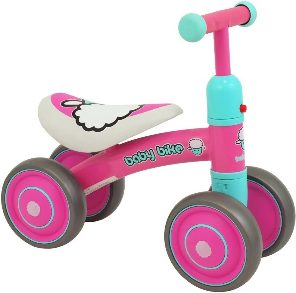 Dětské odrážedlo Baby Mix Baby Bike růžové