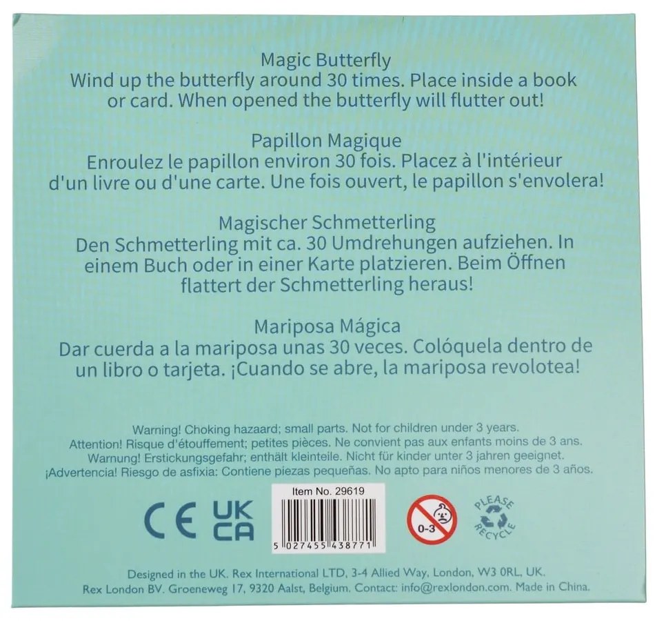 Hračka Magic Butterfly – Rex London