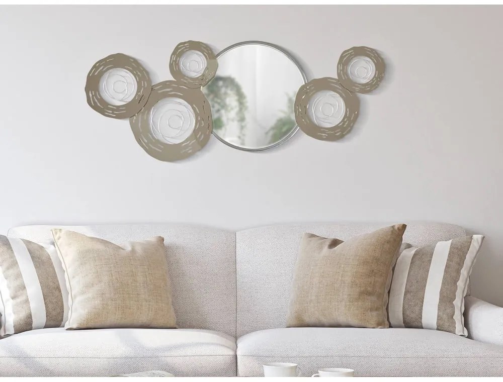 Kovová nástenná dekorácia 106x48 cm Hop – Mauro Ferretti