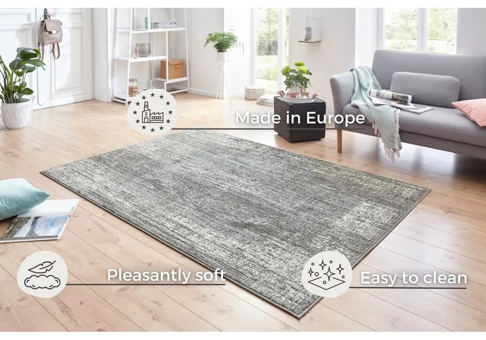 Sivý koberec Hanse Home Celebration Elysium, 80 x 150 cm