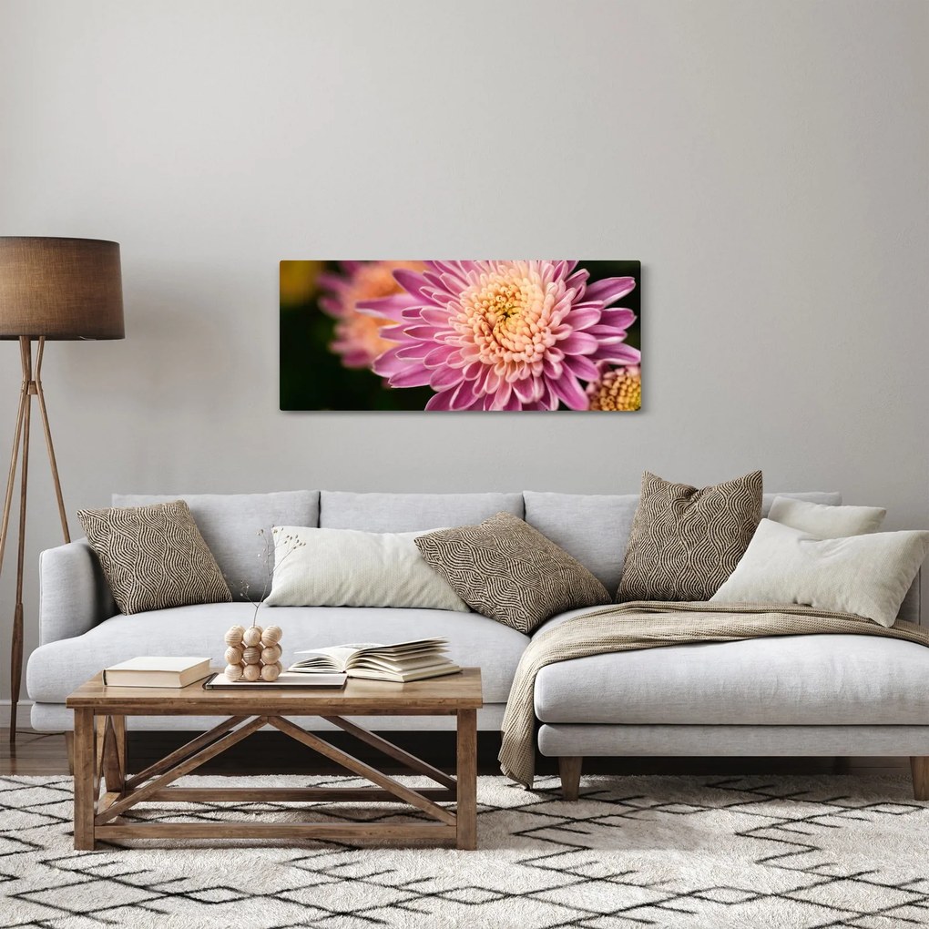 Detailný obraz kvetu (120x50 cm)