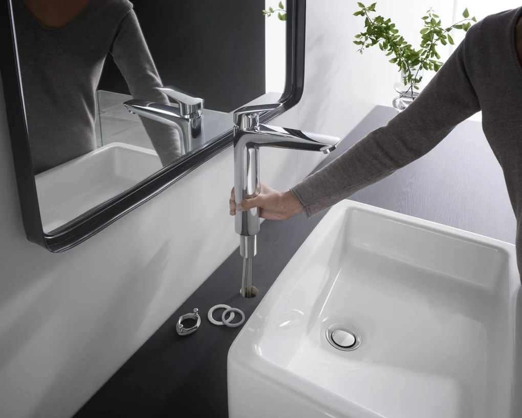 Hansgrohe Logis, umývadlová batéria bez odtokovej súpravy, chrómová, HAN-71091000