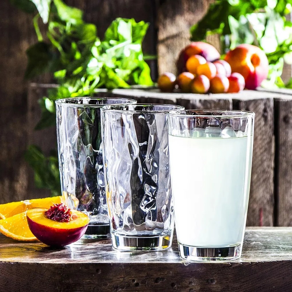 Bormioli Rocco 3-dielna sada pohárov na long drink Diamond, 470 ml