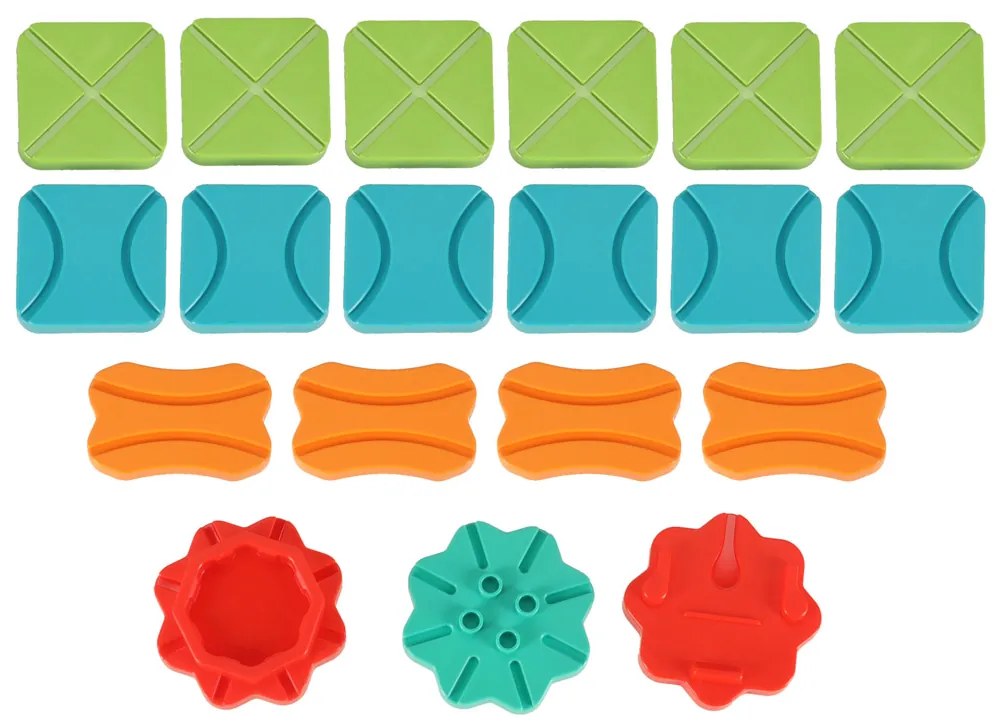 KIK Puzzle desková hra bludiště překážková dráha 28 el.