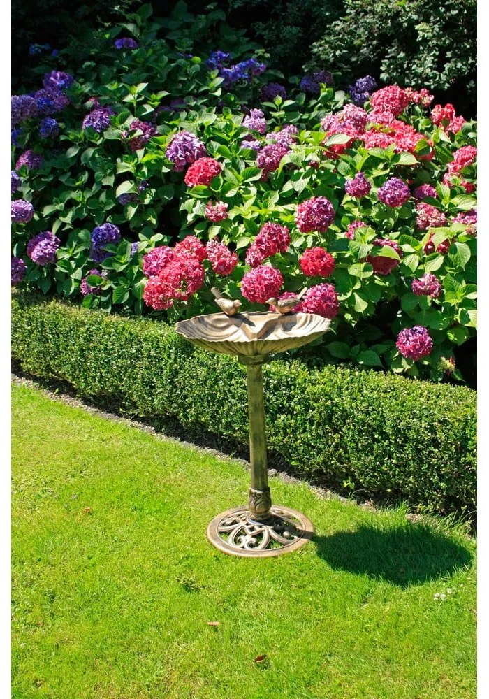 Hnedé záhradné napájadlo pre vtáctvo Garden Pleasure