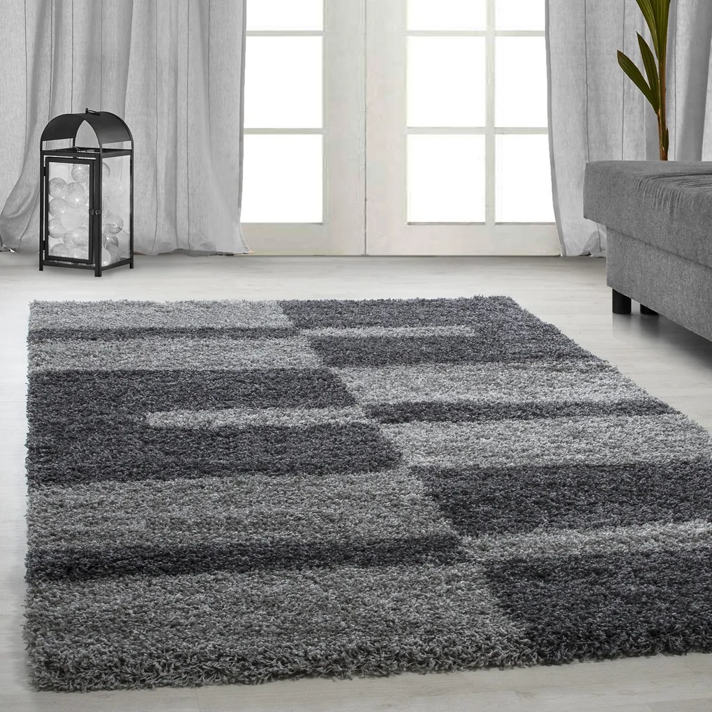 Ayyildiz, Kusový koberec Gala 2505 grey, 100x200, šedá, obývacia izba