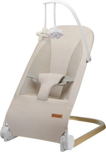 Detské hojdacie kreslo Moon 50 béžové