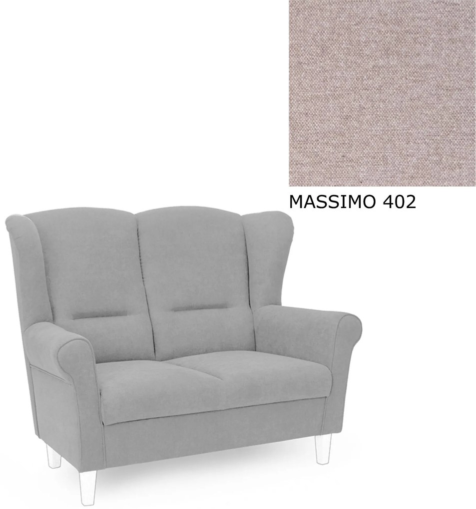 AVA JIM 2ALR Čalúnená časť Varianta: MASSIMO 402