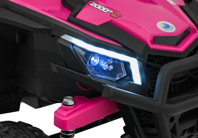 Elektrické autíčko Buggy Madman UTV-MX ružové