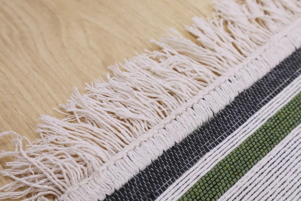 Praktik home, TRHÁK: Detský kusový koberec Natur Dinosaurus, 80x150, zelená, detská izba