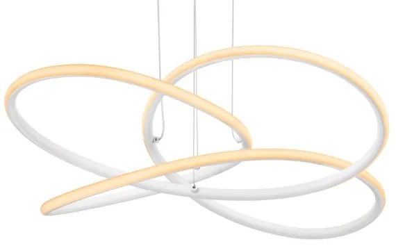 Globo 67201WH-30 - LED Luster na lanku PANDA LED/30W/230V