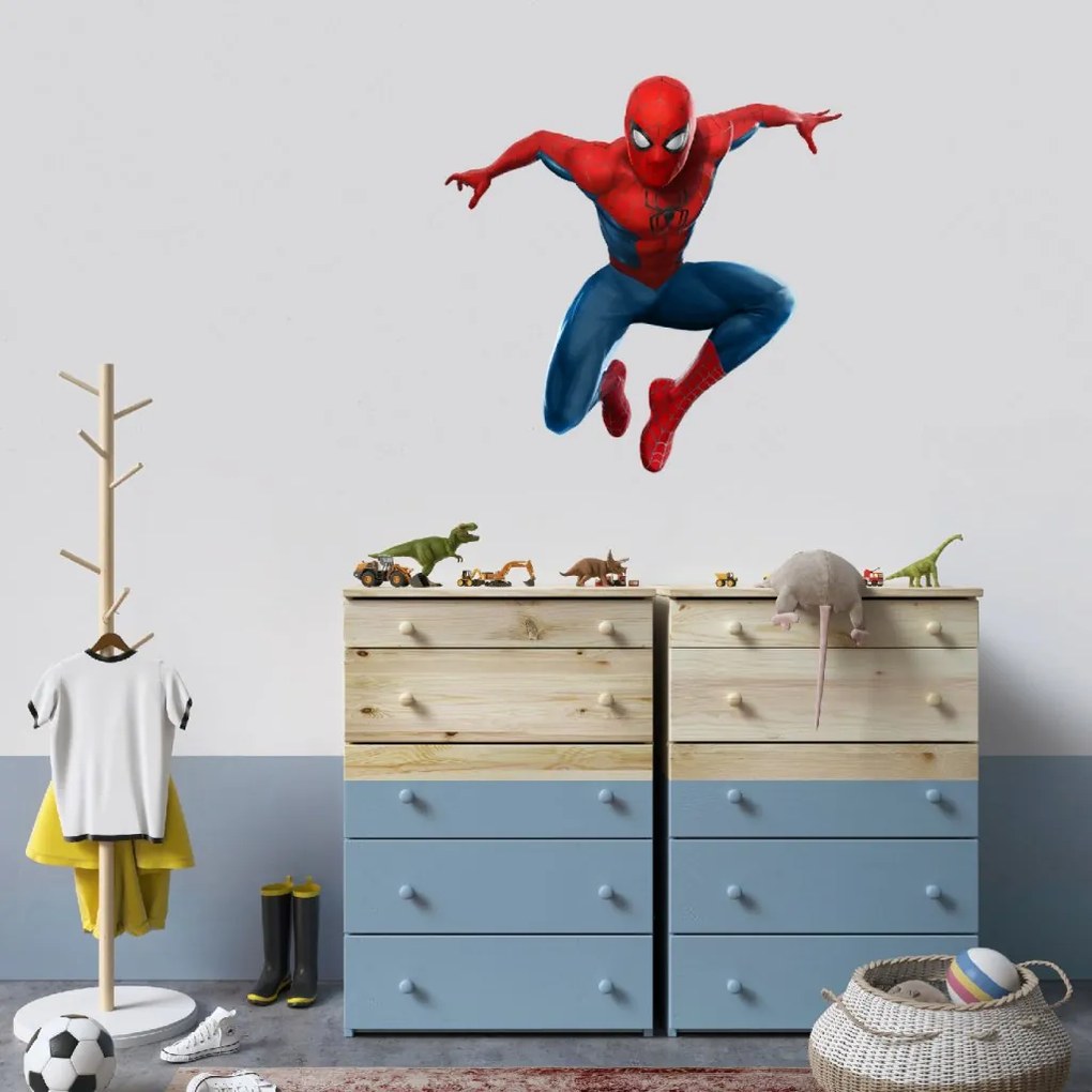 Samolepka na stenu "Spider-man" 60x60 cm