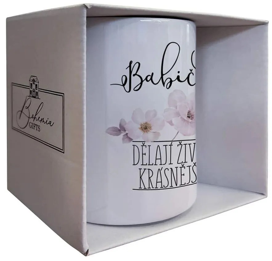 Bohemia Gifts Keramický hrnček - Pro babičku, 350 ml