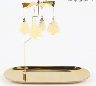 DECOLED Anjel zvoní, 23 x 20,5 cm, stromy, zlato