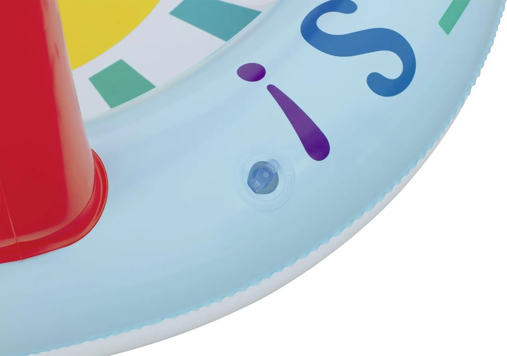 CH NAFUKOVACÍ BAZÉN S STRECHOU / OHRADOU + LOPTIČKAMI 89 x 89 x 84 CM