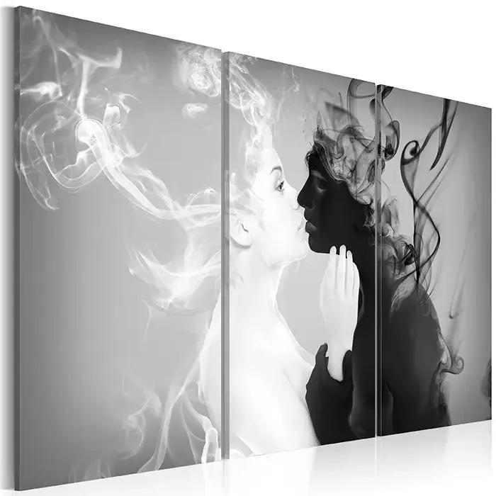 Obraz - Smoky kiss Veľkosť: 90x60, Verzia: Na talianskom plátne